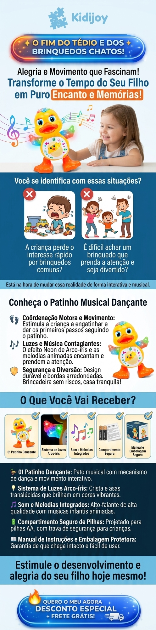Patinho dan&ccedil;ante